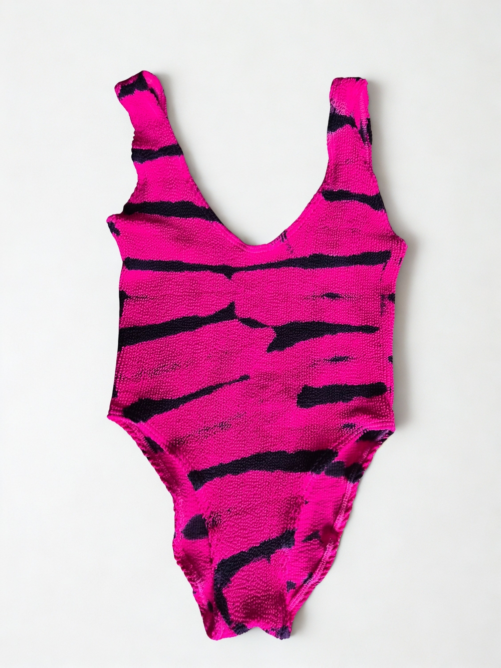 Bound By Bond-Eye Mara One Piece Swimsuit in Limited Edition Hot Pink Tiger O/S